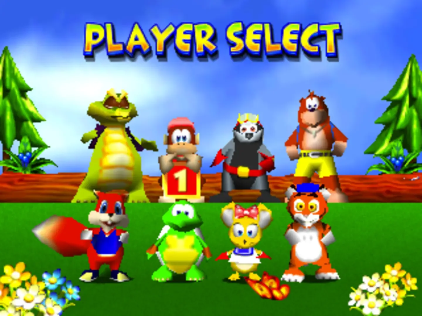 Captura de pantalla - Diddy Kong Racing