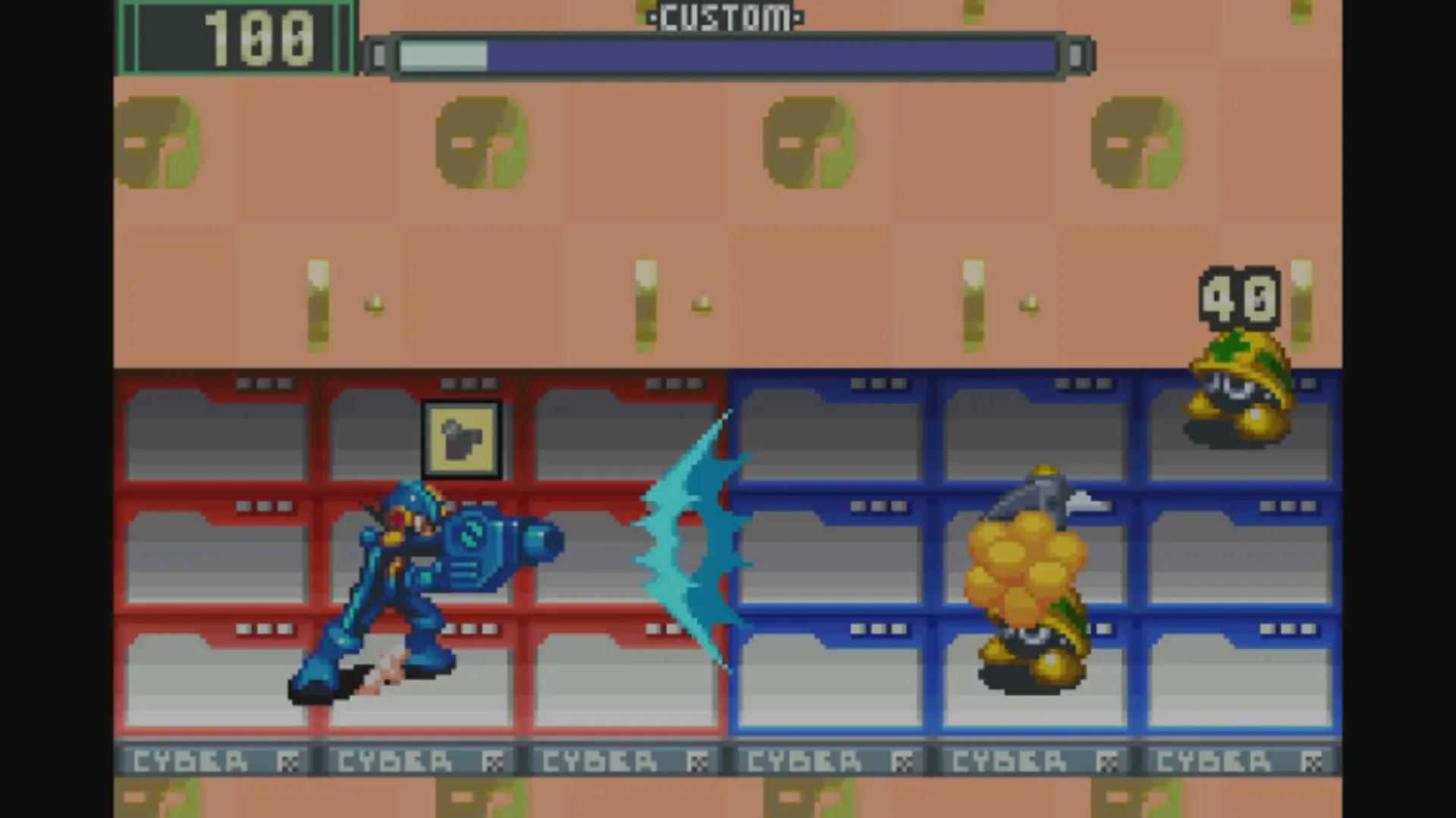 Captura de pantalla - Mega Man Battle Network