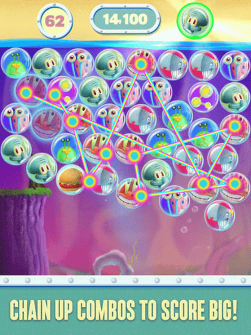 SpongeBob Bubble Party screenshot