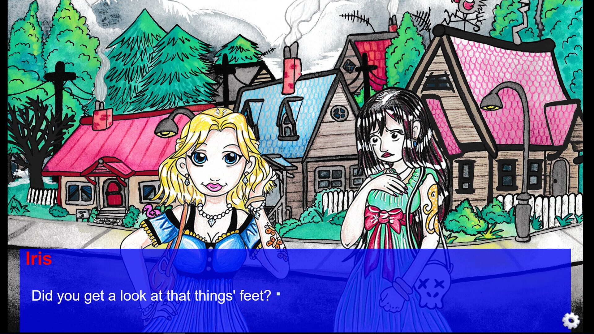 Let's Split Up (A Visual Novel) - Screenshot