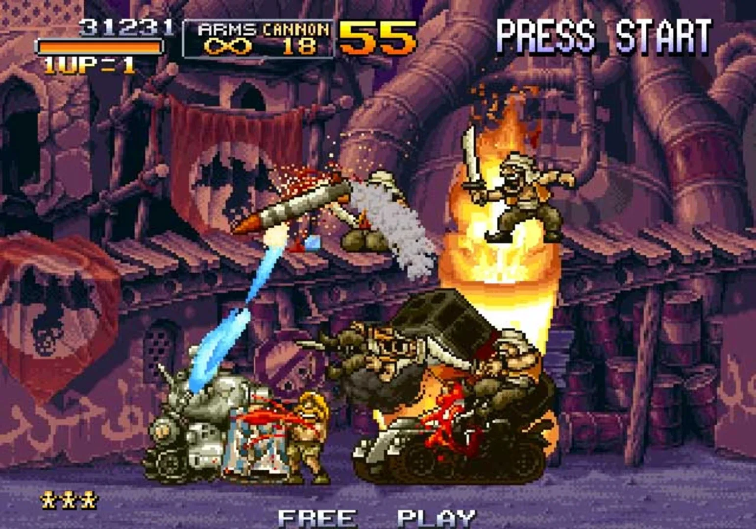 Captura de pantalla - Metal Slug Anthology