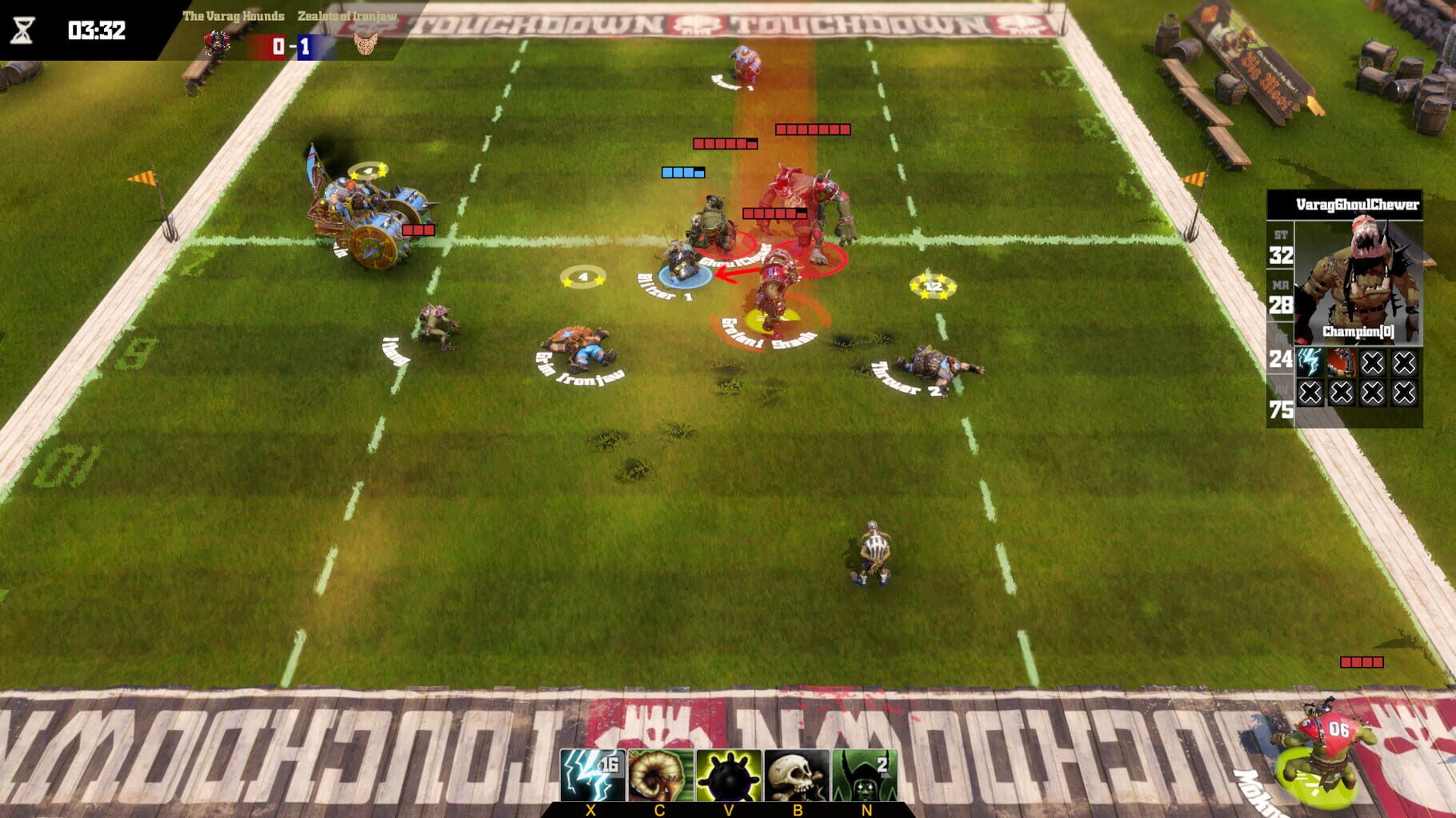 Captura de pantalla - Blood Bowl: Death Zone