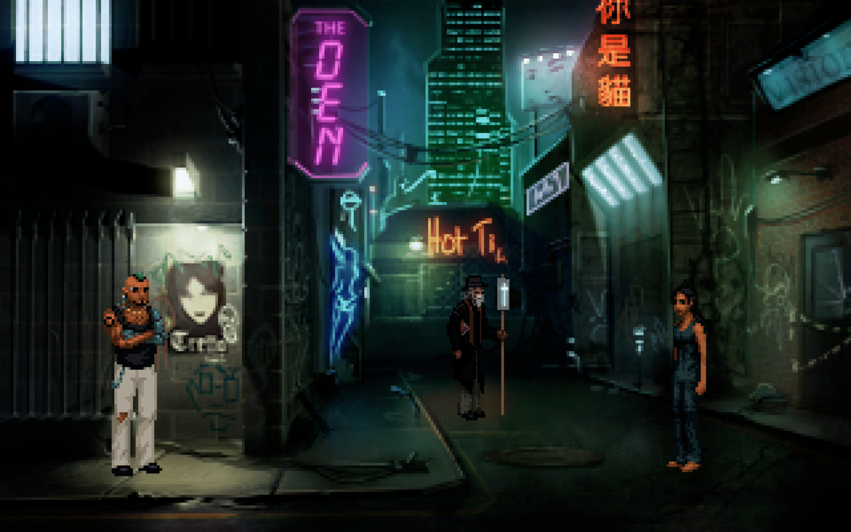 Technobabylon screenshot