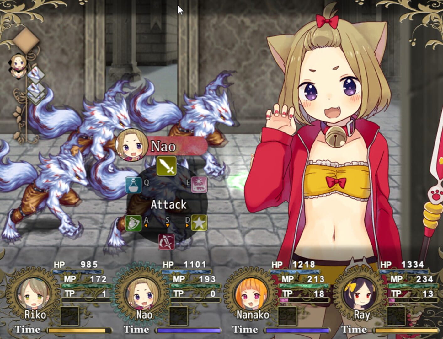 Magical girl's labyrinth - Screenshot