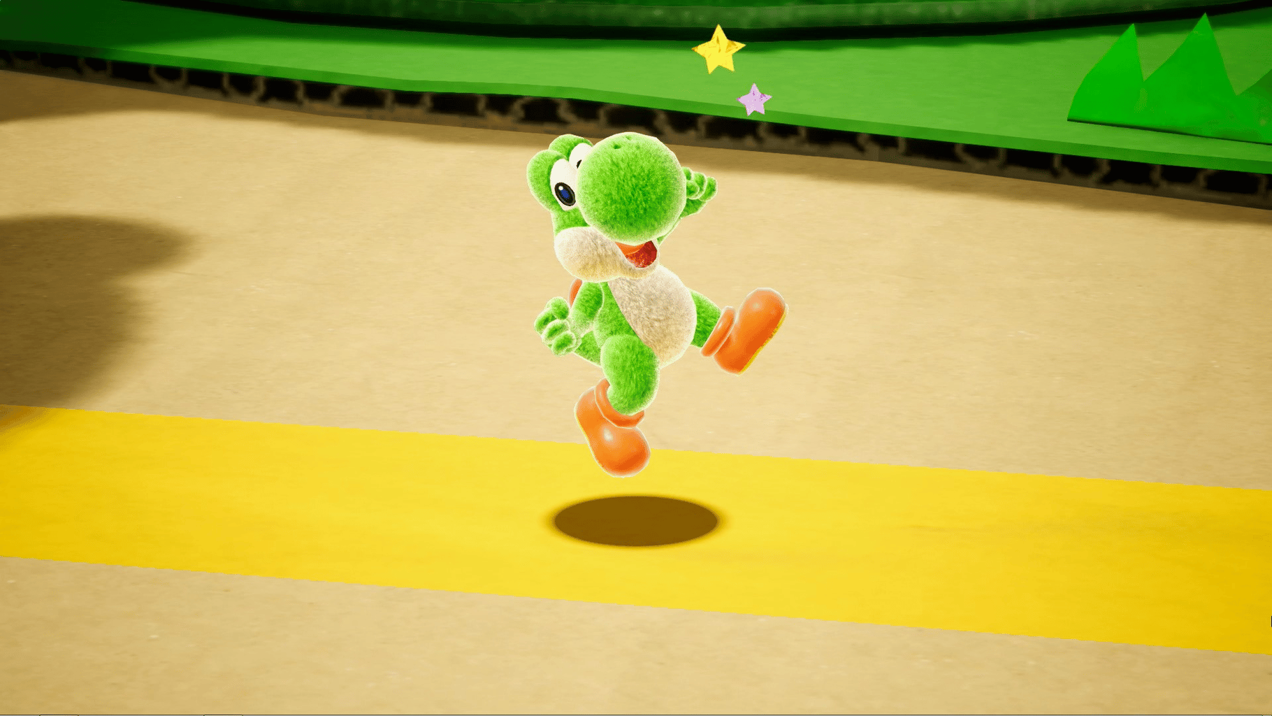 Yoshi's Crafted World screenshot