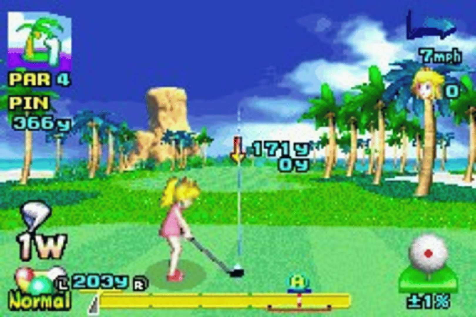 Mario Golf: Advance Tour screenshot