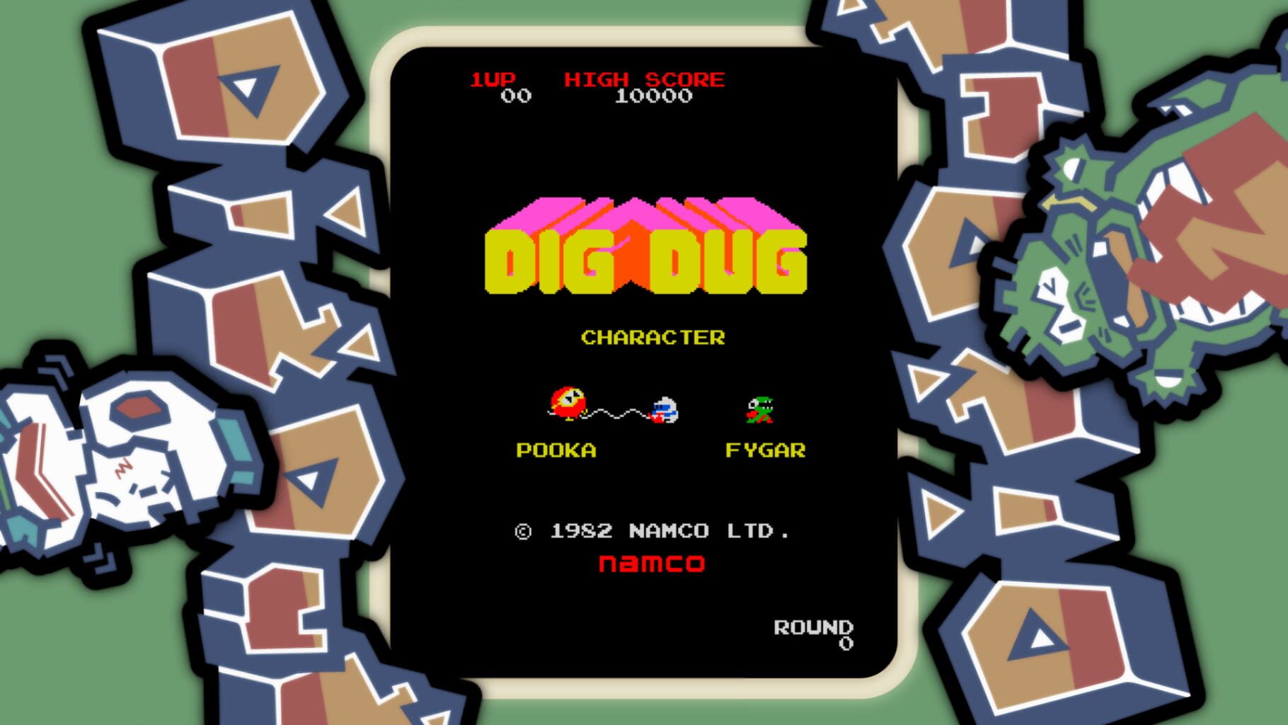 Captura de pantalla - Arcade Game Series: Dig Dug