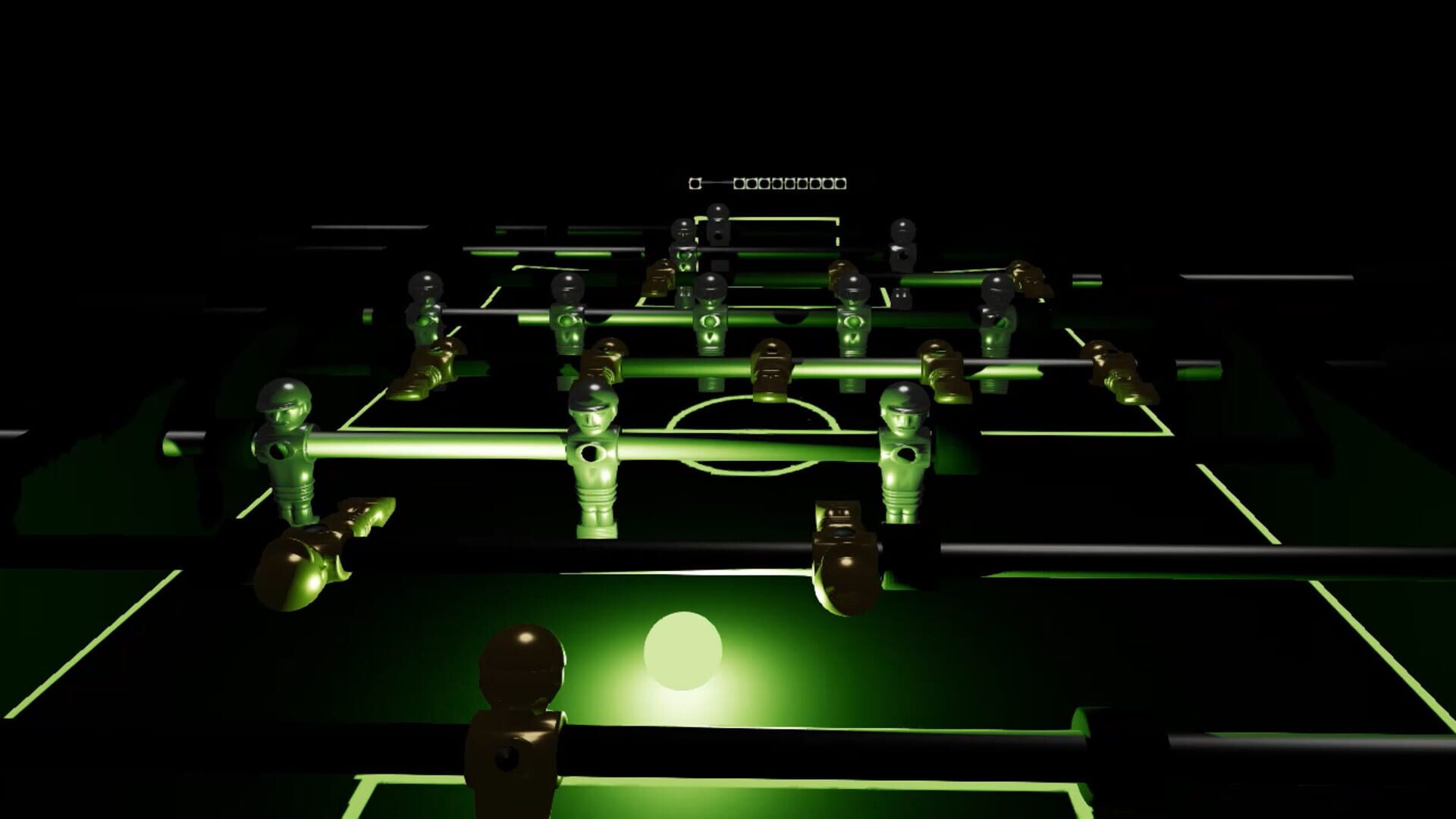 Virtual Foosball - Screenshot
