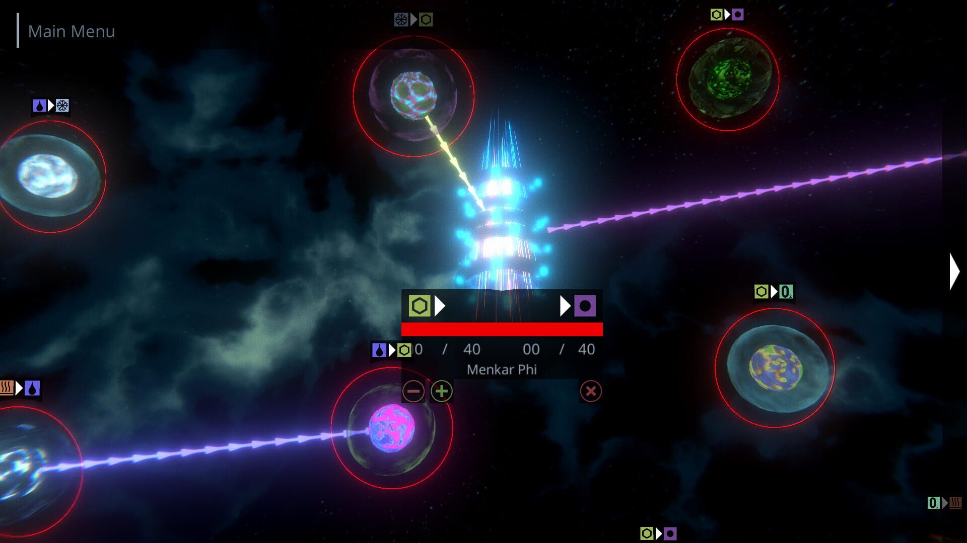 Universe Balancing Bureau - Screenshot