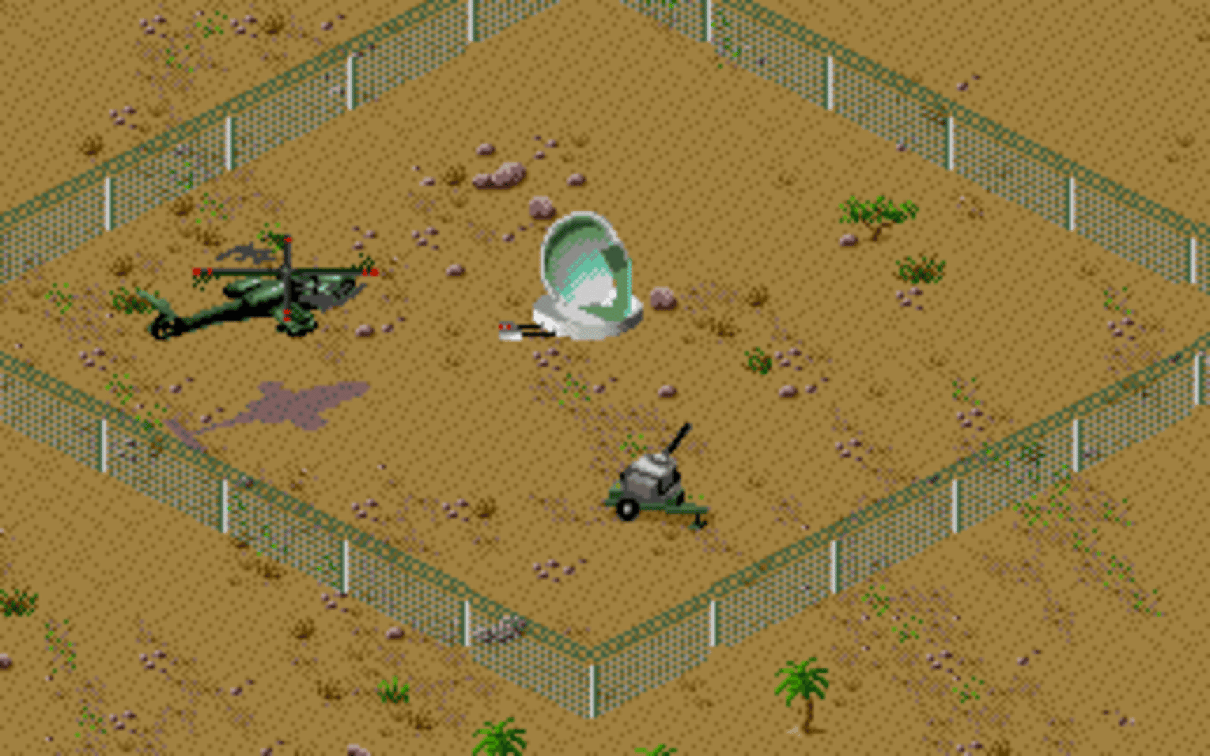 Desert Strike: Return to the Gulf screenshot