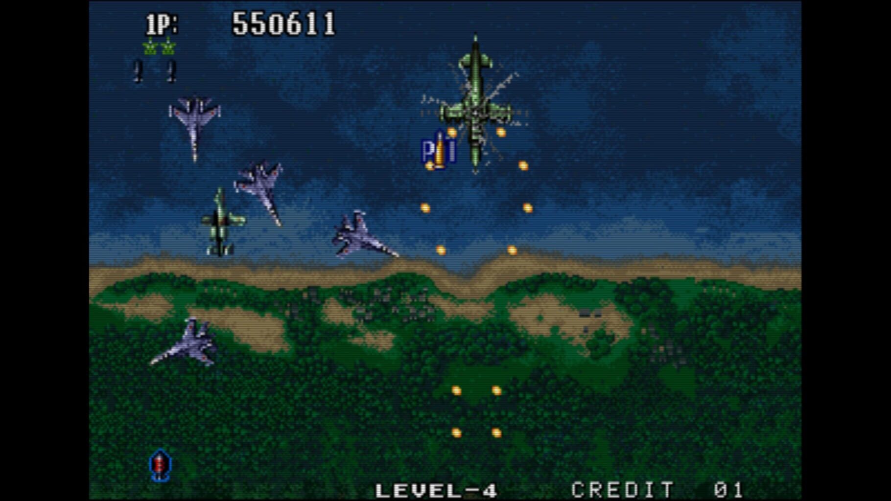 Captura de pantalla - Aero Fighters 2