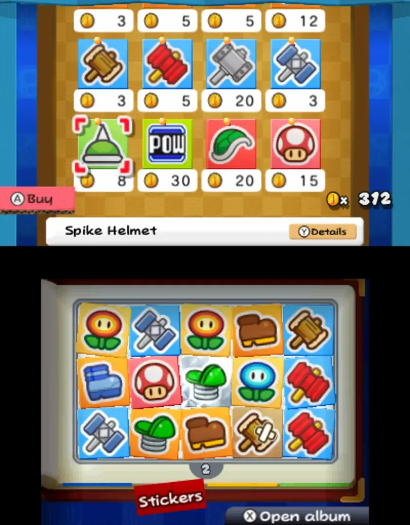 Captura de pantalla - Paper Mario: Sticker Star