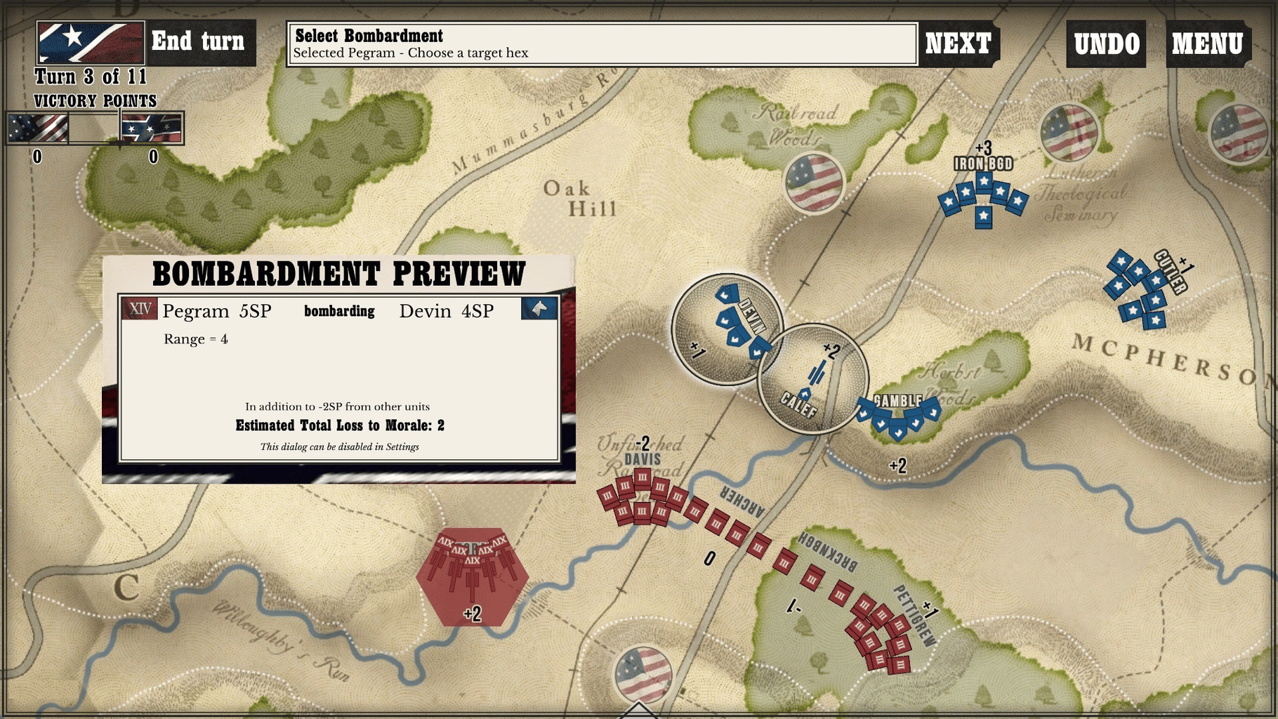 Gettysburg: the Tide Turns screenshot