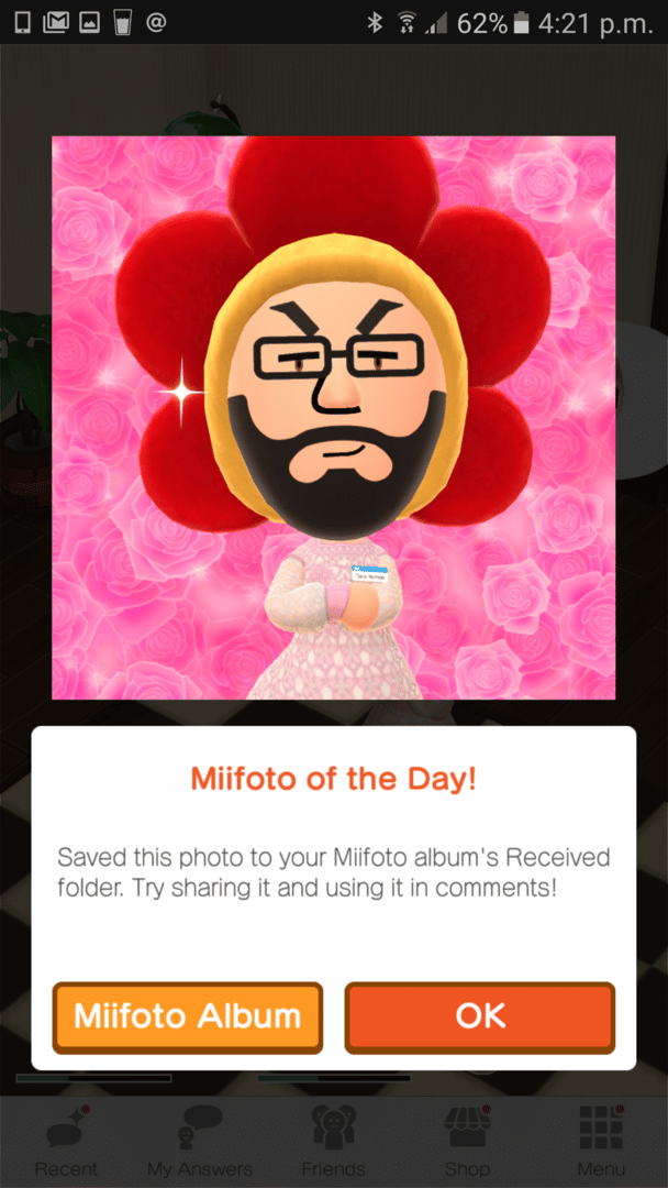 Miitomo screenshot