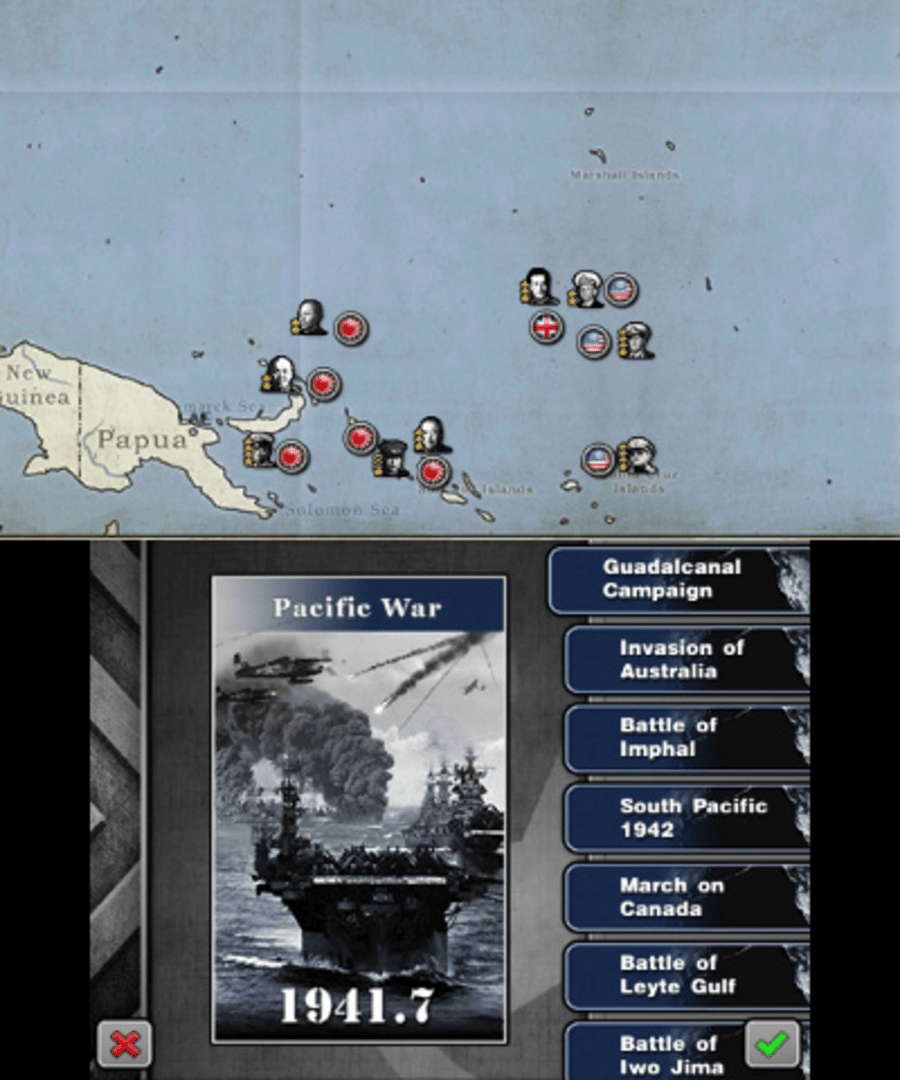 Glory of Generals: The Pacific screenshot