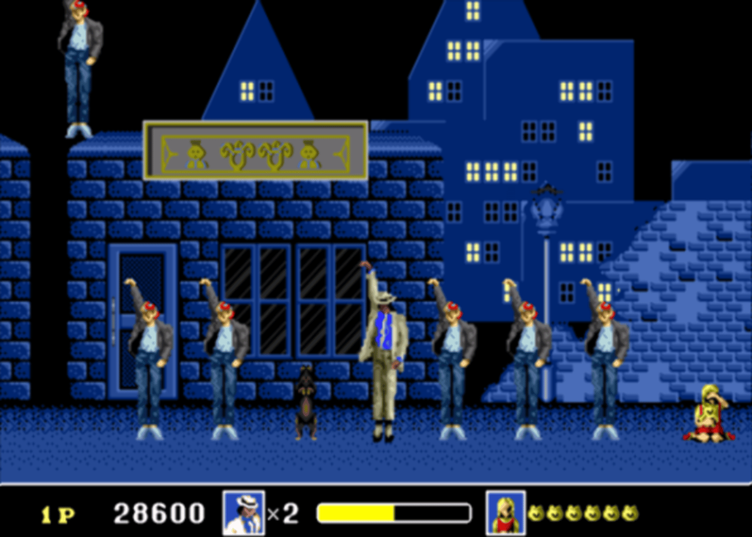 Michael Jackson's Moonwalker screenshot