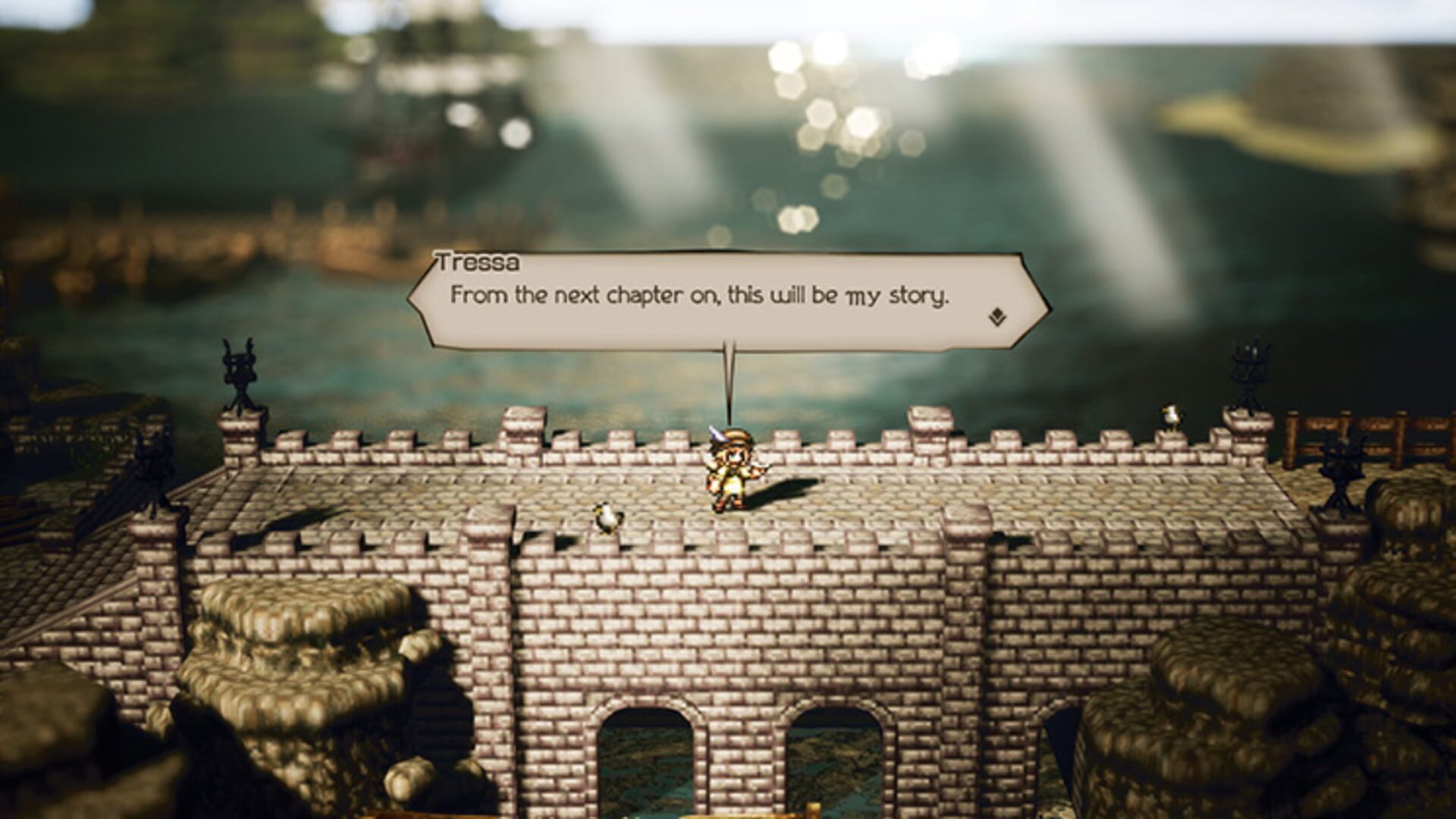 Octopath Traveler screenshot