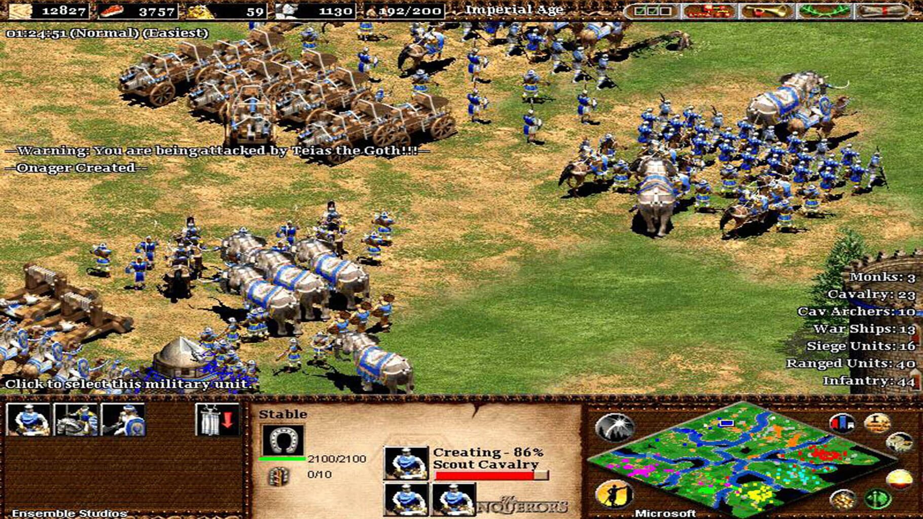 Captura de pantalla - Age of Empires II: The Conquerors