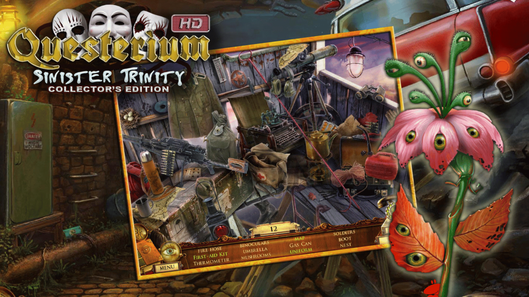 Questerium: Sinister Trinity HD - Collector's Edition screenshot