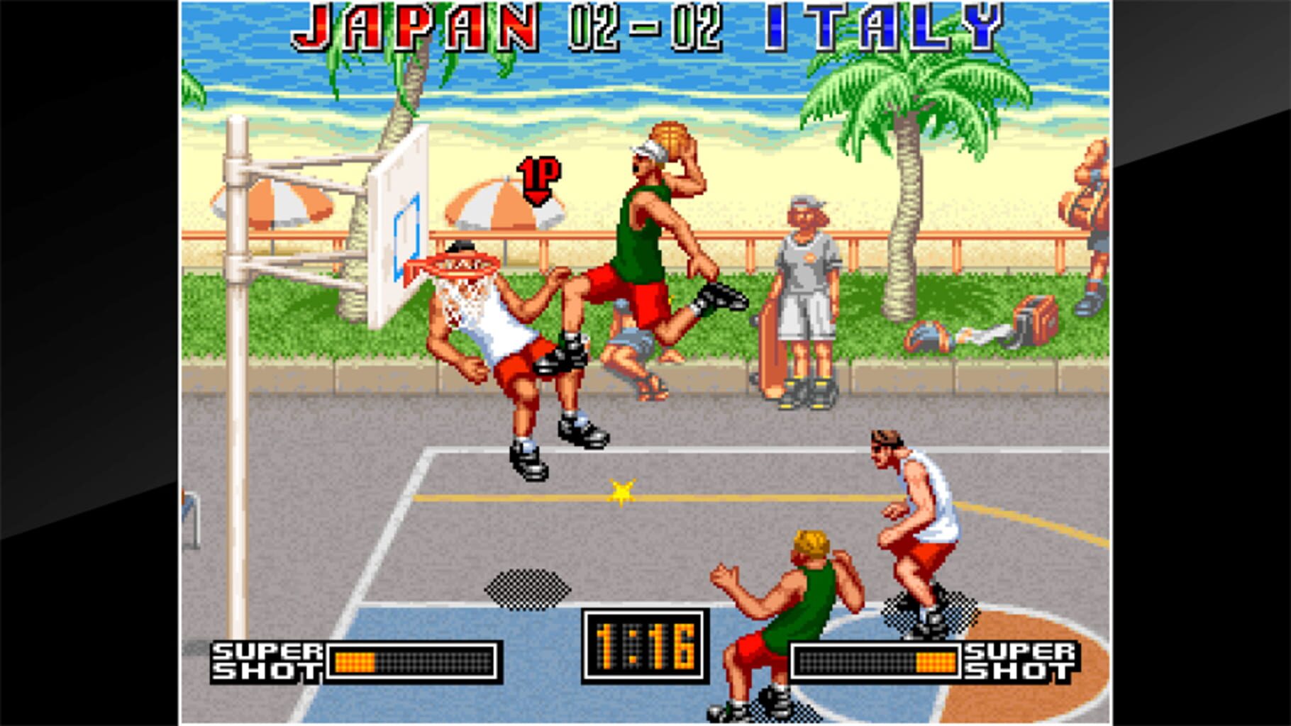 Captura de pantalla - ACA Neo Geo: Street Hoop