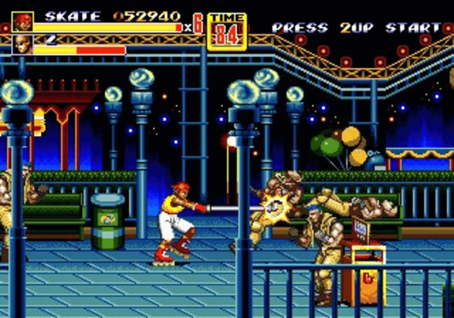 Streets of Rage 2 screenshot