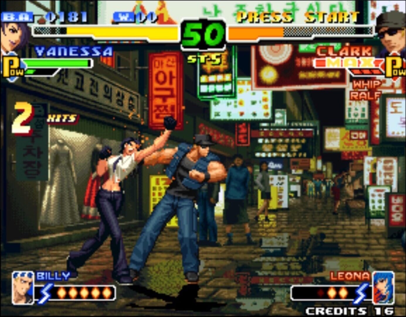 The King of Fighters 2000 screenshot