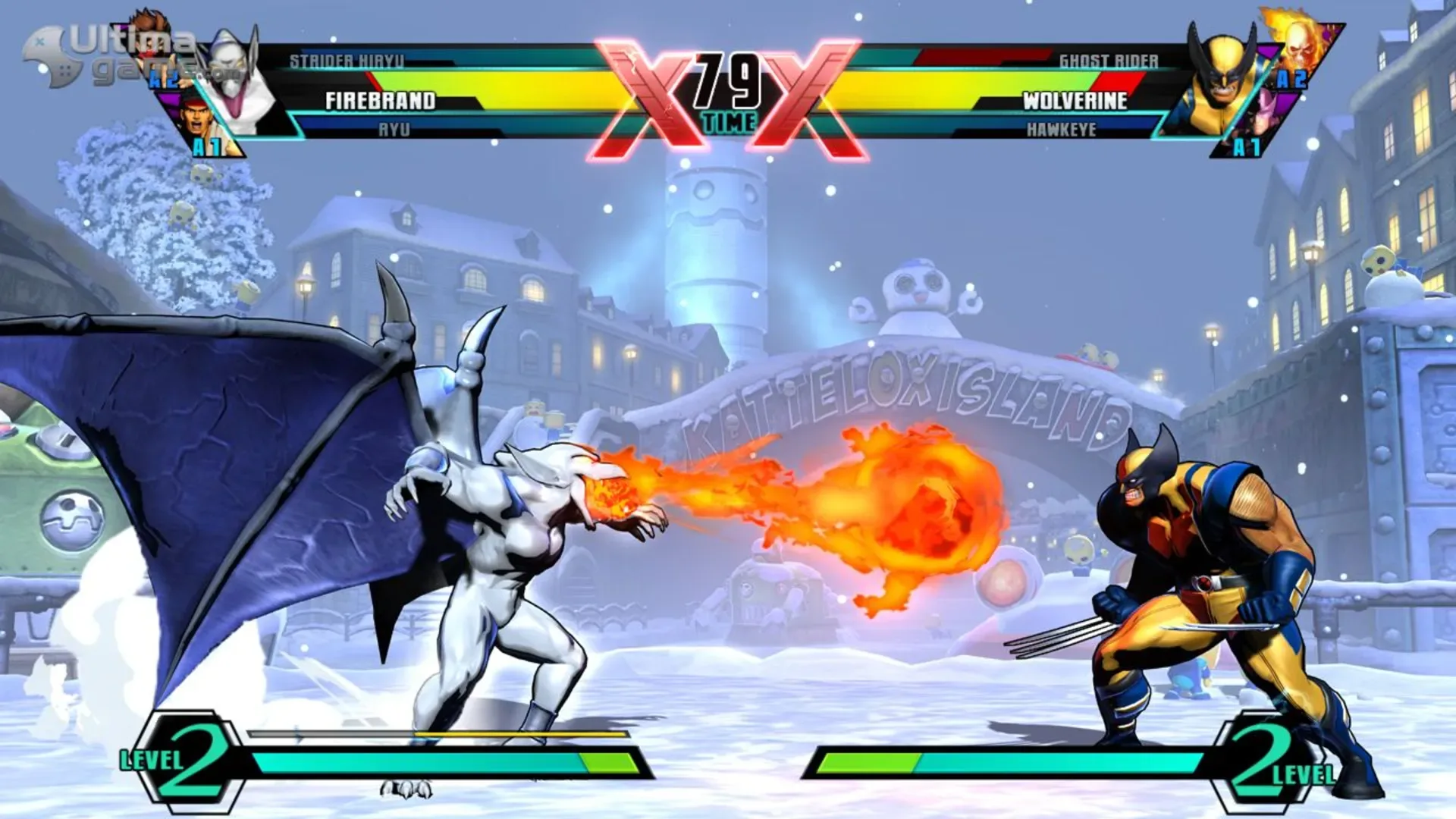 Captura de pantalla - Ultimate Marvel vs. Capcom 3