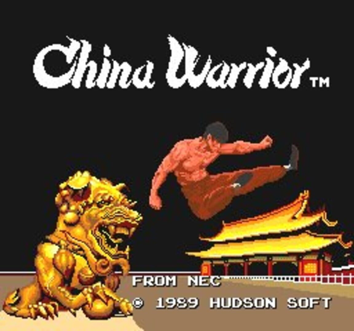 Captura de pantalla - China Warrior