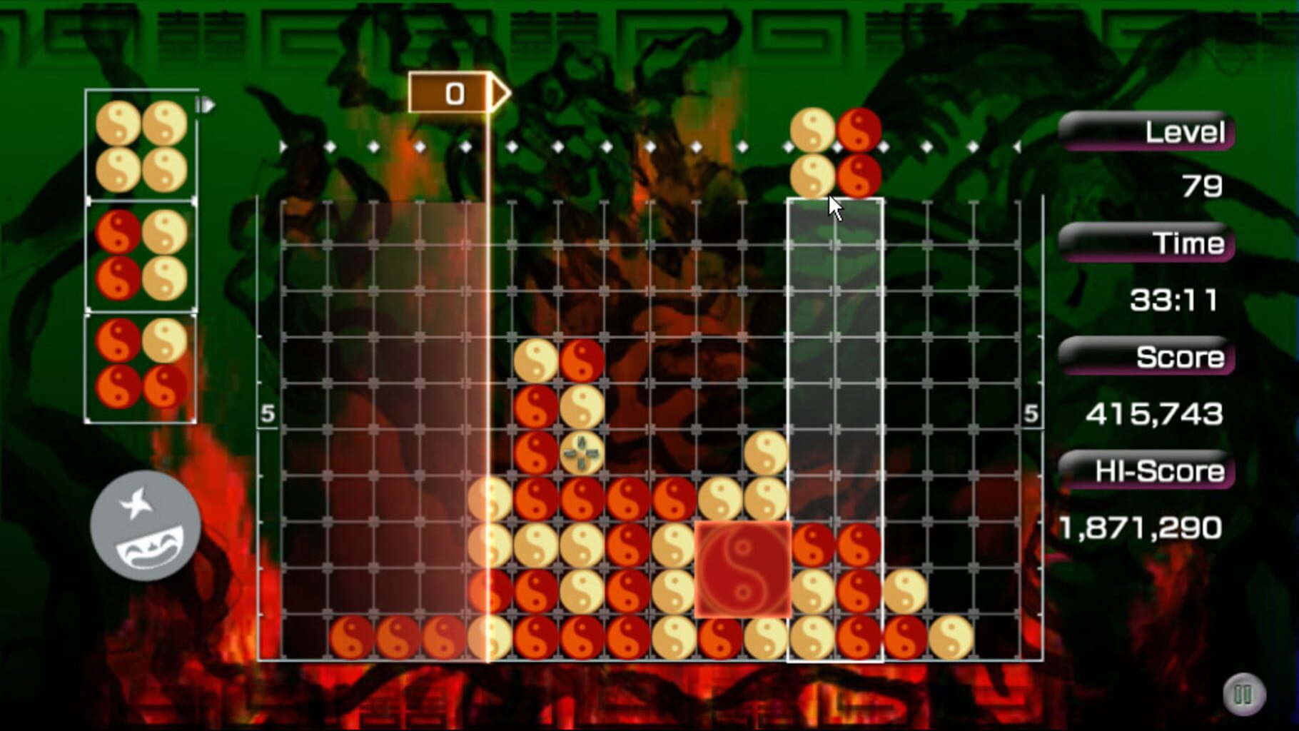 Captura de pantalla - Lumines