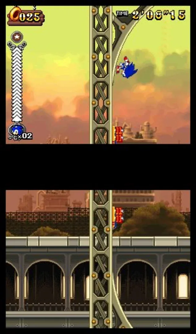 Captura de pantalla - Sonic Rush Adventure
