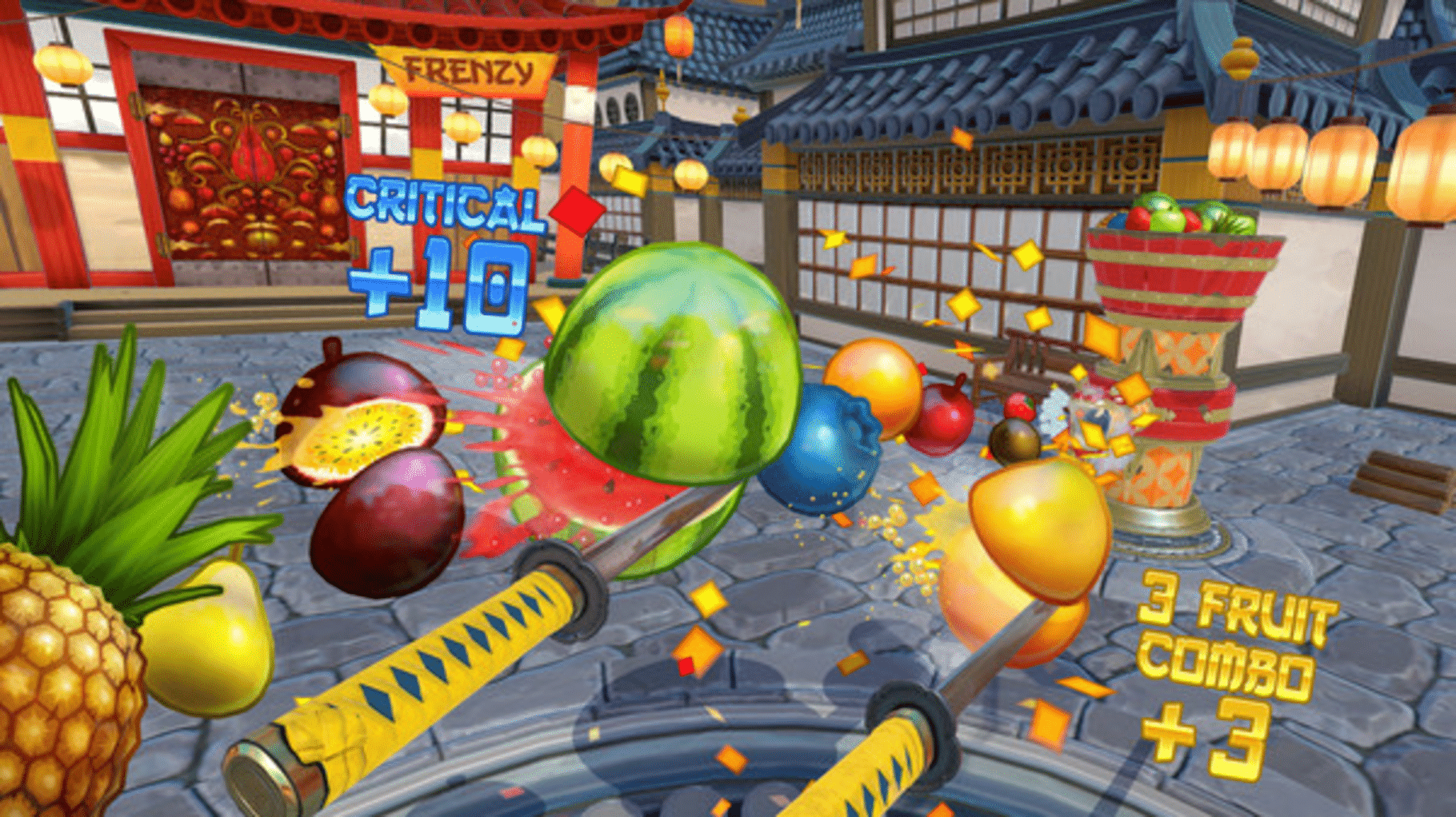 Fruit Ninja VR screenshot