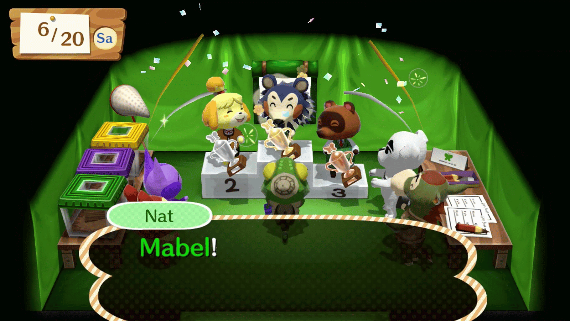 Animal Crossing: Amiibo Festival screenshot