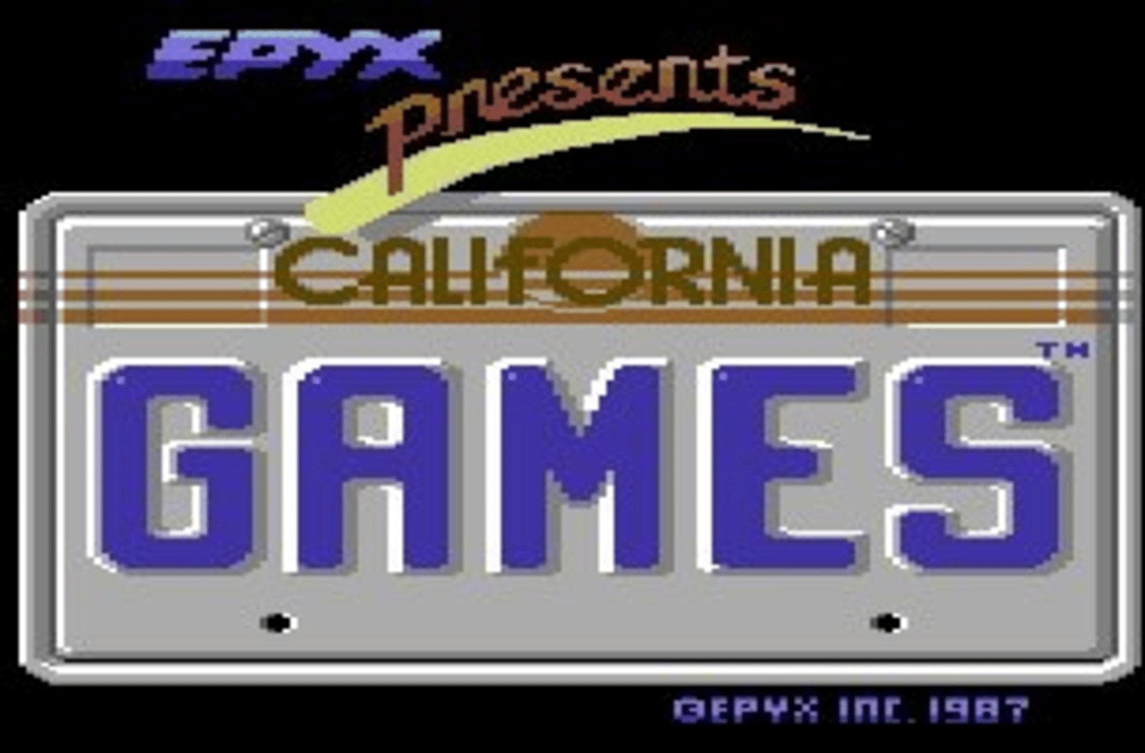 California Games screenshot