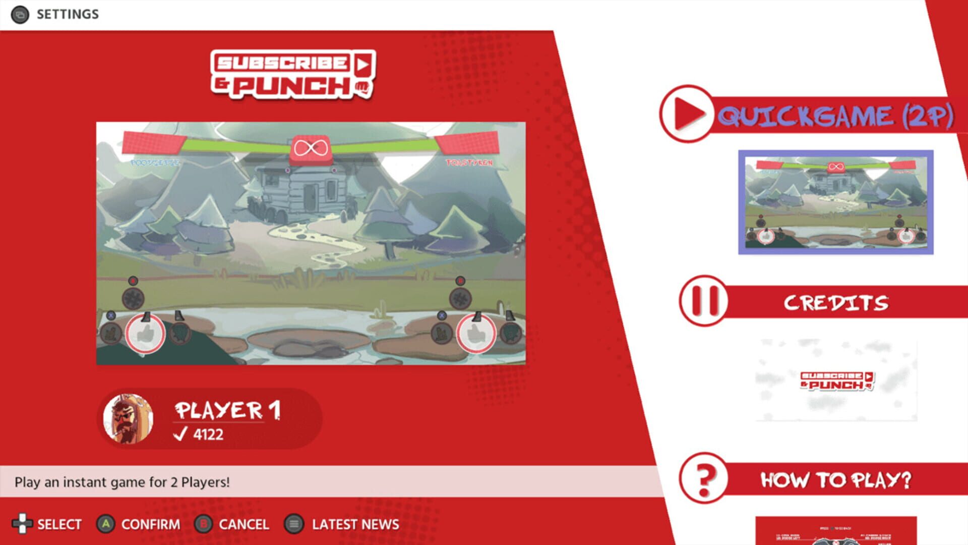 Subscribe & Punch! - Screenshot