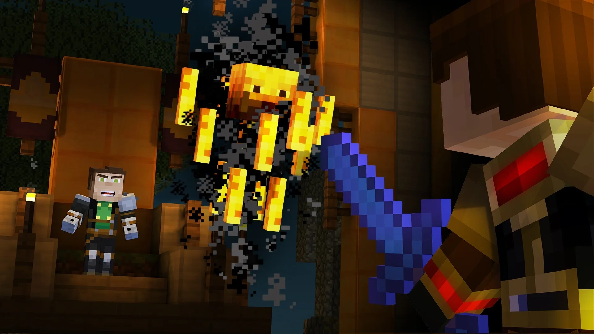 Captura de pantalla - Minecraft: Story Mode - Episode 5: Order Up!