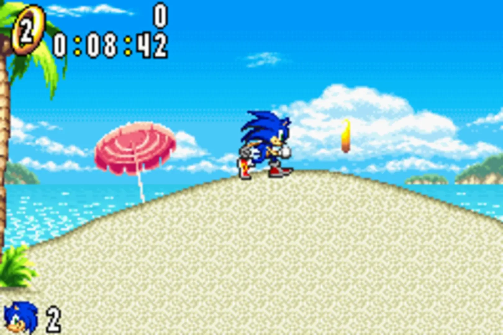 Captura de pantalla - Sonic Advance