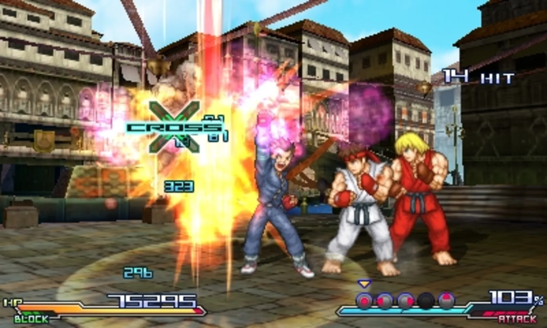 Captura de pantalla - Project X Zone