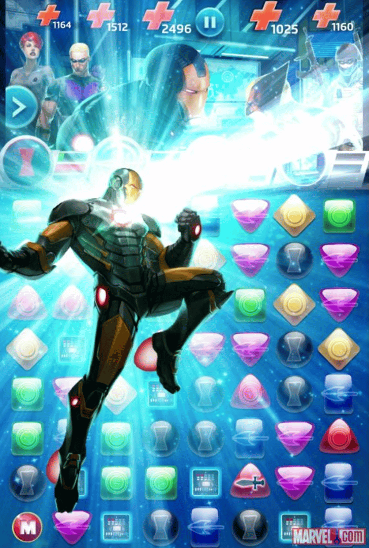 Marvel Puzzle Quest screenshot