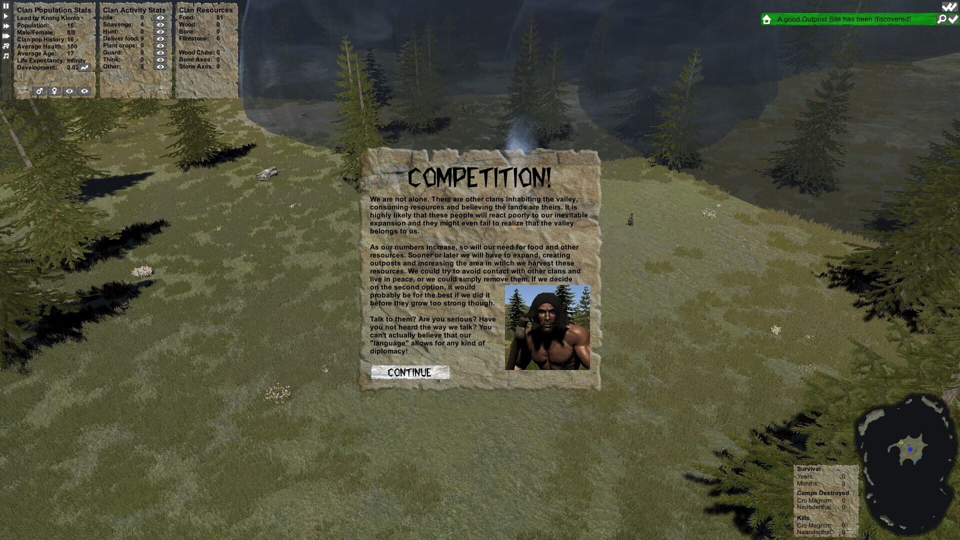Cro Magnon - Screenshot