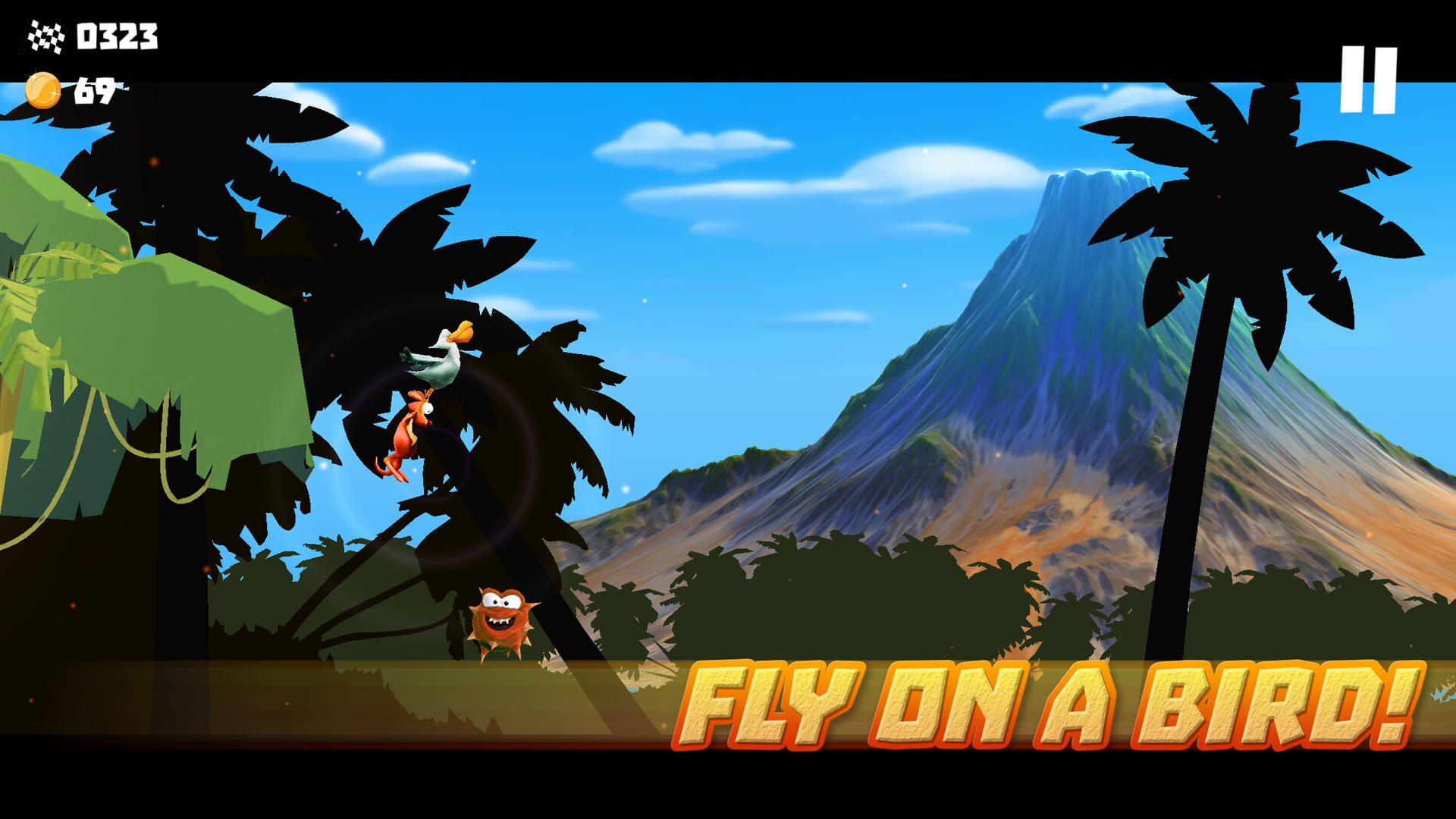 Kangoorun: Fly to the Moon - Screenshot