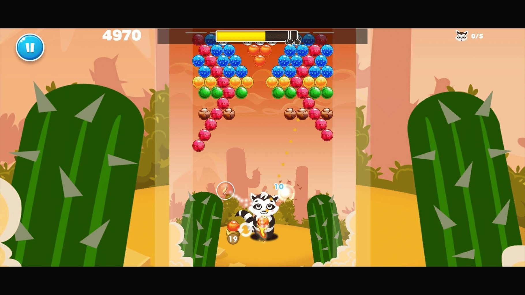 Raccoon Hero: Among the Cacti screenshot