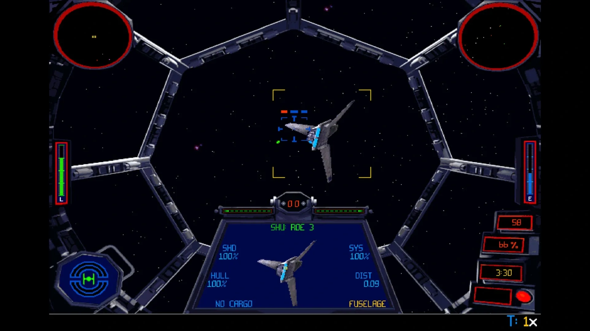 Captura de pantalla - Star Wars: TIE Fighter - Special Edition