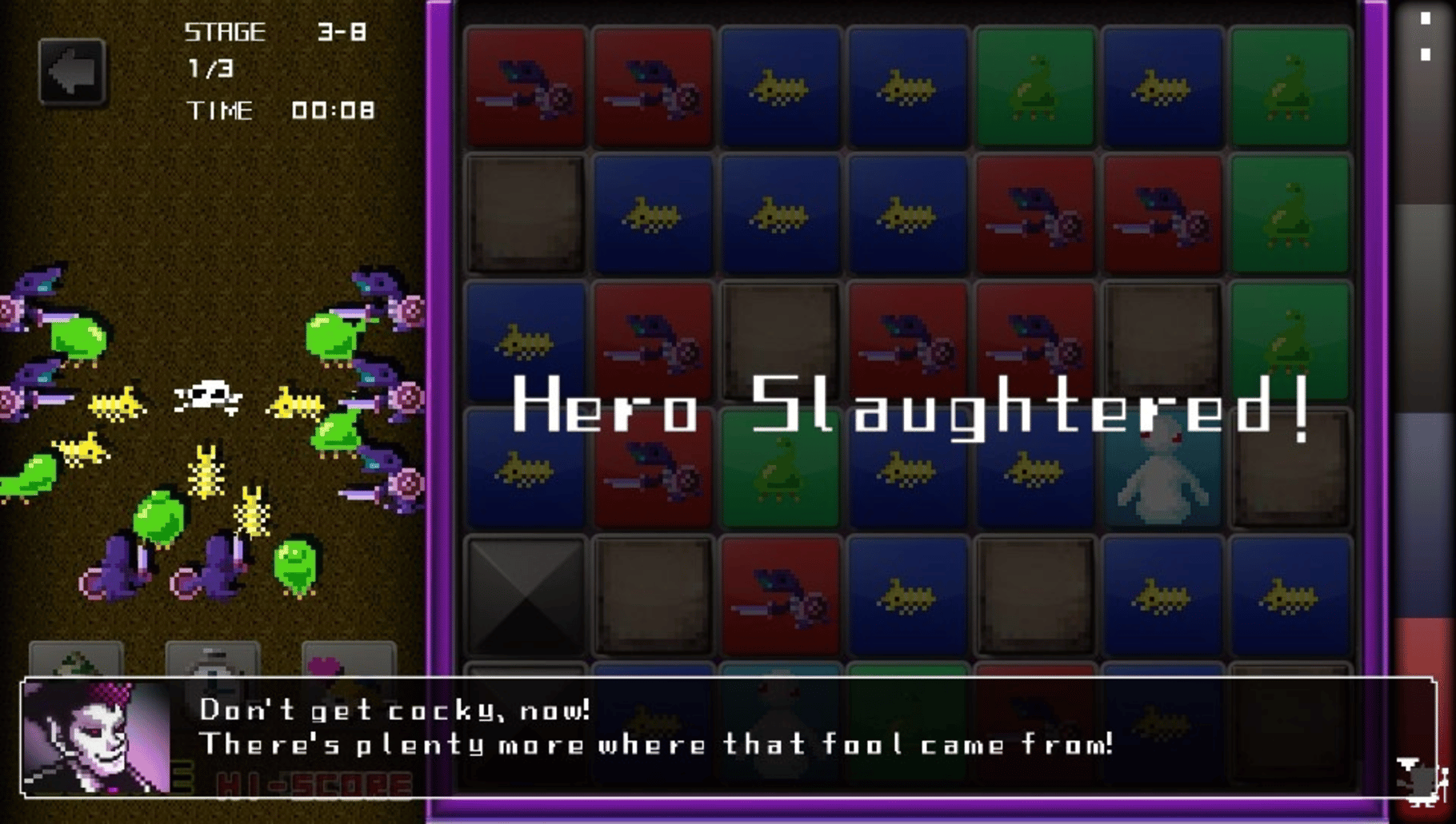 No Heroes Allowed: No Puzzles Either! screenshot