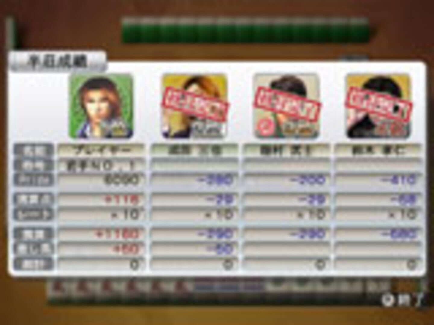 Captura de pantalla - Mahjong Taikai Wii