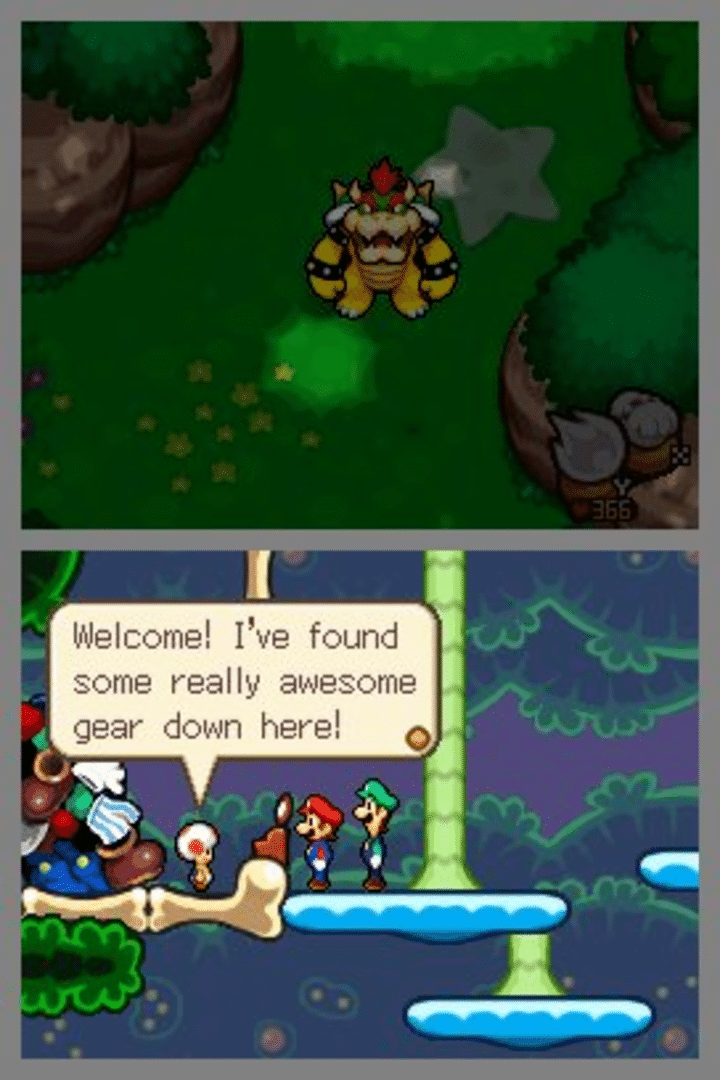 Mario & Luigi: Bowser's Inside Story screenshot