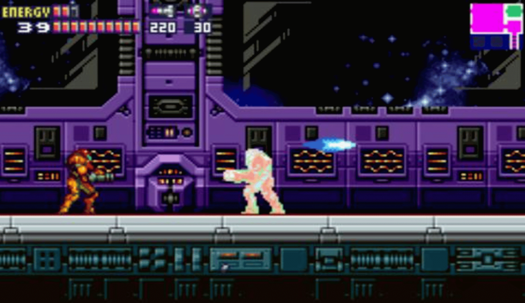 Metroid Fusion screenshot