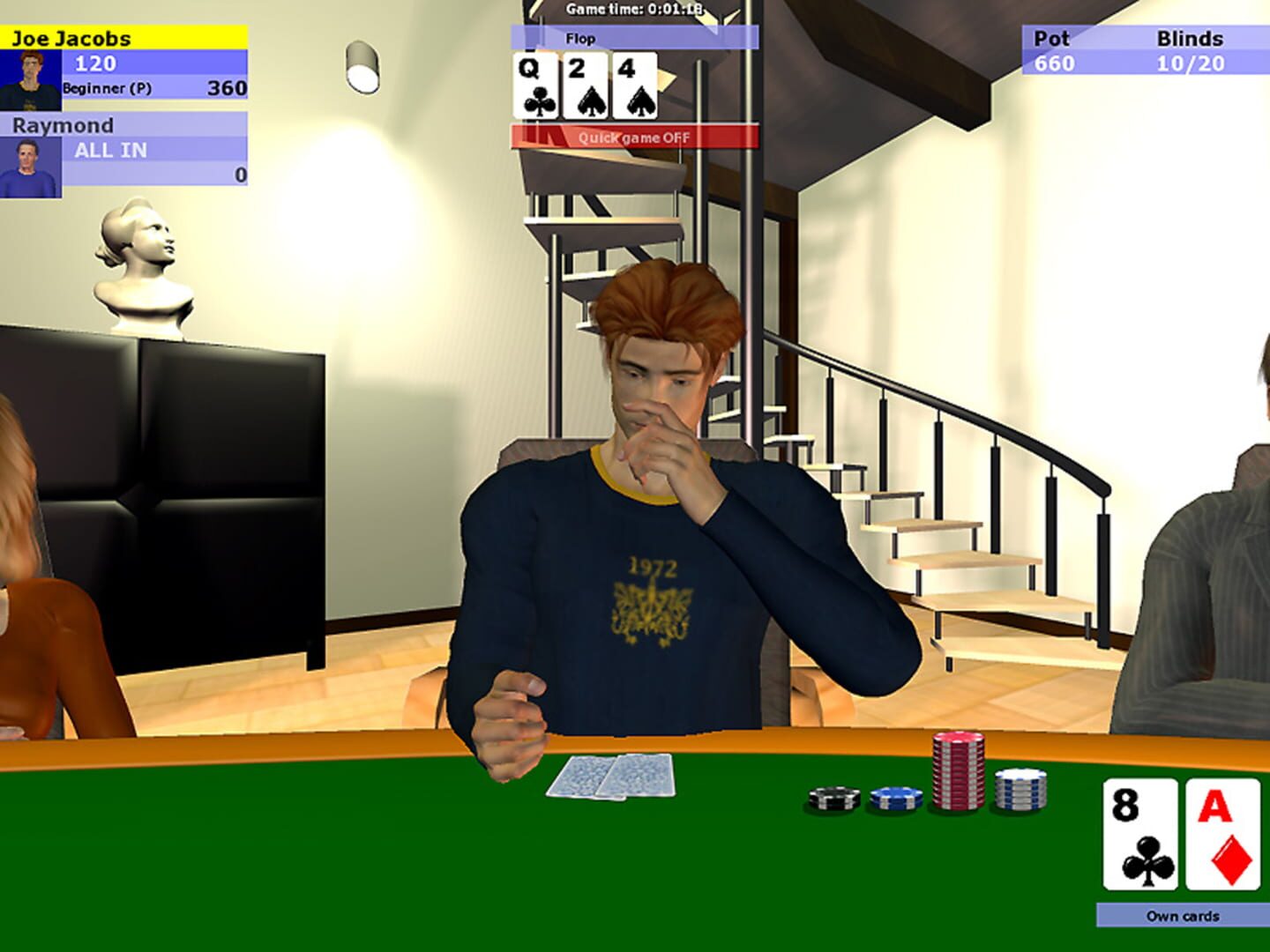 Poker Simulator - Screenshot