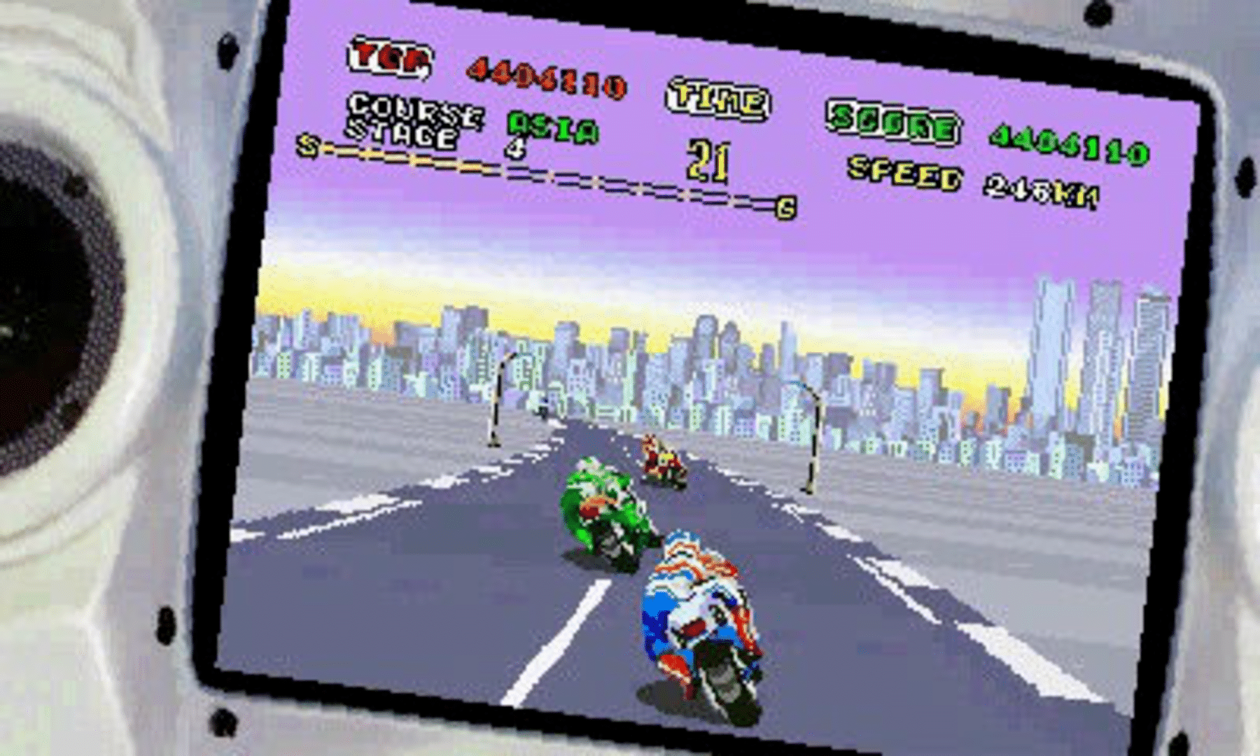 3D Super Hang-On screenshot