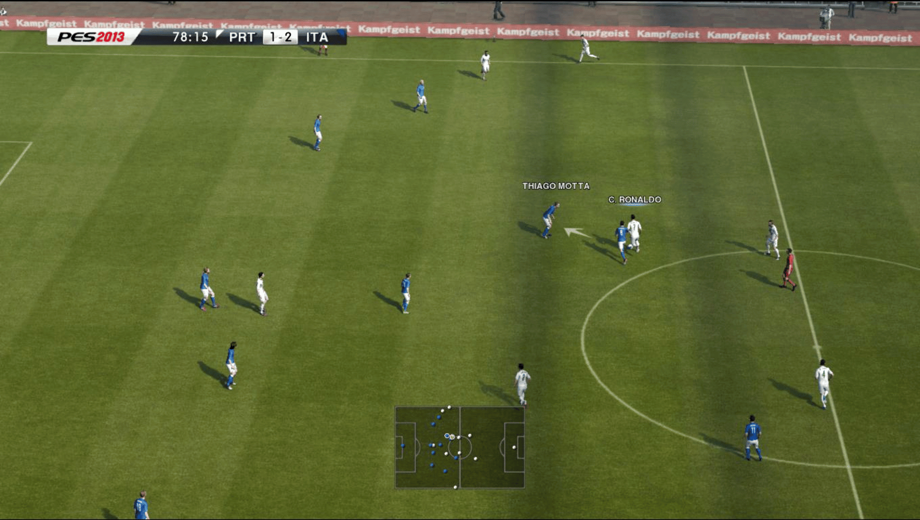 Pro Evolution Soccer 2013 screenshot