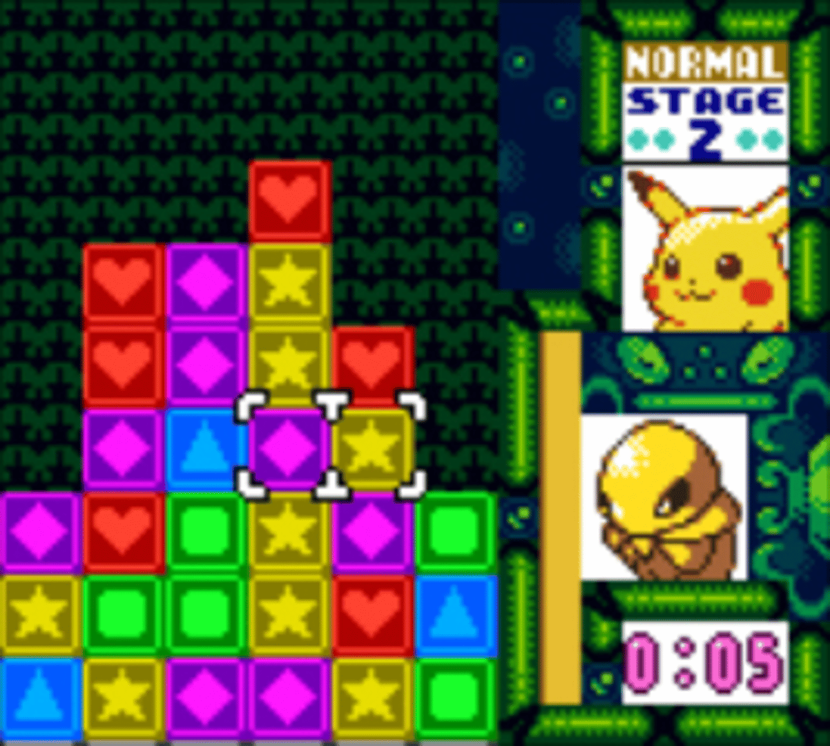 Pokémon Puzzle Challenge screenshot